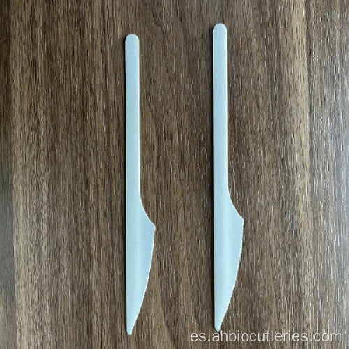 Cuchillo bioplásico desechable de alta calidad compostable